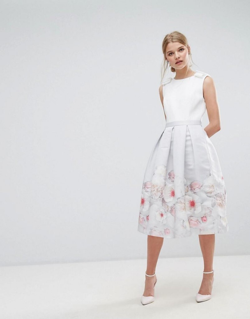 midi skater dress for wedding